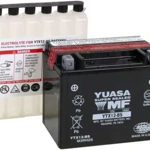 Yuasa YTX12-BS Battery Professional Grade