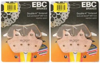 Clearance EBC Double-H Sintered Metal Brake Pads FA400HH (2 Packs - Enough for 2 Rotors)