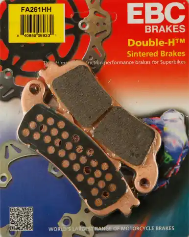 EBC Double-H Sintered Metal Brake Pads FA261HH Shop Now