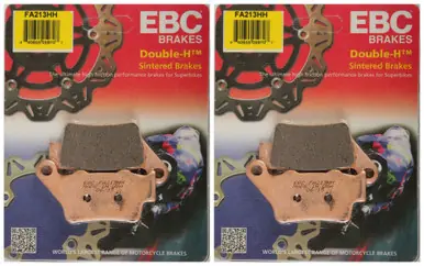 EBC Double-H Sintered Metal Brake Pads FA213HH (2 Packs - Enough for 2 Rotors) Direct From Factory