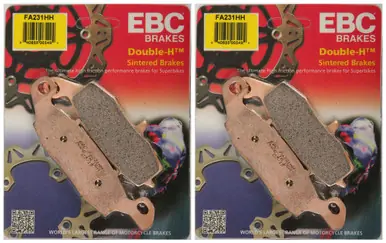 Get Yours EBC Double-H Sintered Metal Brake Pads FA231HH (2 Packs - Enough for 2 Rotors)