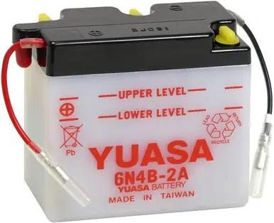 Yuasa 6N4B-2A Battery Fresh Stock