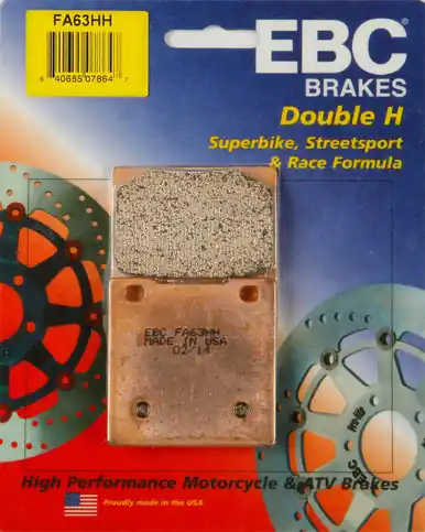 Buy Online EBC Double-H Sintered Metal Brake Pads FA63HH