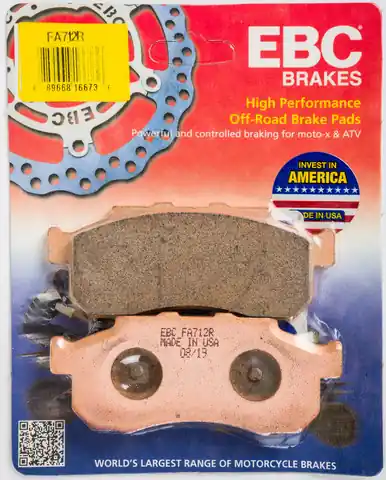 Time-Limited EBC Brake Pads FA712R