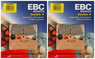 EBC Double-H Sintered Metal Brake Pads FA294HH (2 Packs - Enough for 2 Rotors) Latest