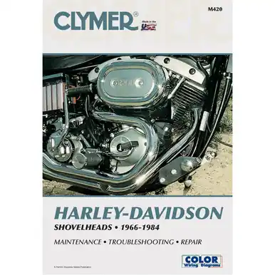 Big Sale Clymer M420 Service Shop Repair Manual H-D Shovelheads 66-84