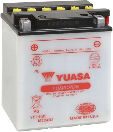 Yuasa YB14-B2 Battery Crafted