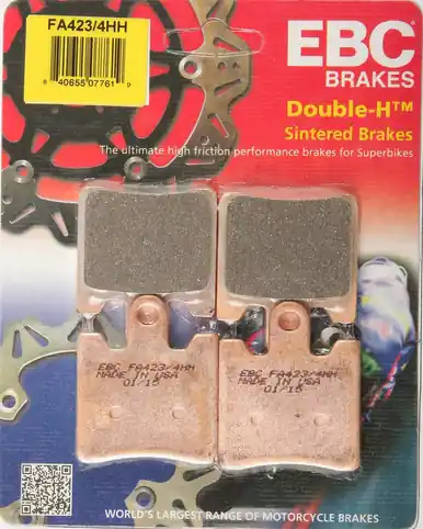 EBC Double-H Sintered Metal Brake Pads FA423 4HH Buy Online