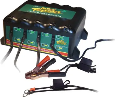Battery Tender Multiple Bank Plus 4 Station - 022-0148-DL-WH Free Delivery