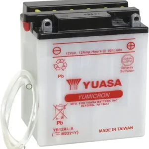 Yuasa YB12AL-A Battery Budget