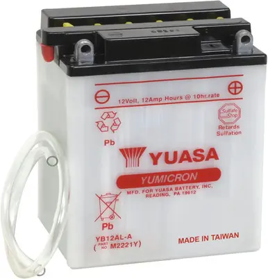 Yuasa YB12AL-A Battery Budget