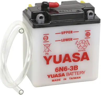 Yuasa 6N6-3B Battery Free Shipping