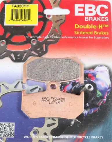 EBC Double-H Sintered Metal Brake Pads FA320HH Editor’s Pick