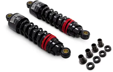 Burly Slammer Plus Shocks 11.5" Black Xl 04-22 - B28-1206B Cheap