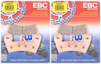 Best Seller EBC Brake Pads FA657R (2 Packs - Enough for 2 Rotors)