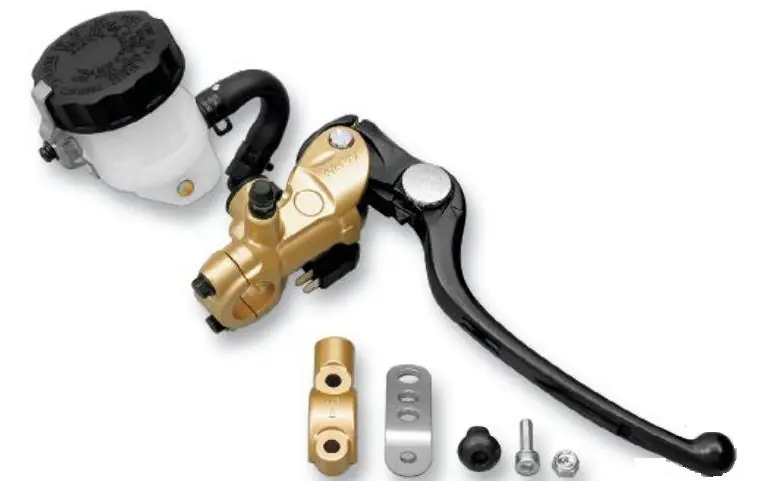 Shindy 17-658K Radial Master Cylinder Kit - 19mm Piston - Gold/Black Affordable