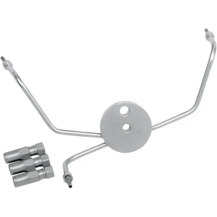 Magnum 393004 Build Your Own Brake Line - Chrome Brake Tee for Touring Best Seller