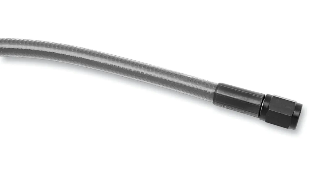 Magnum AS4518 Black Pearl Universal Braided DOT Rear Brake Line - 18in Secure Checkout