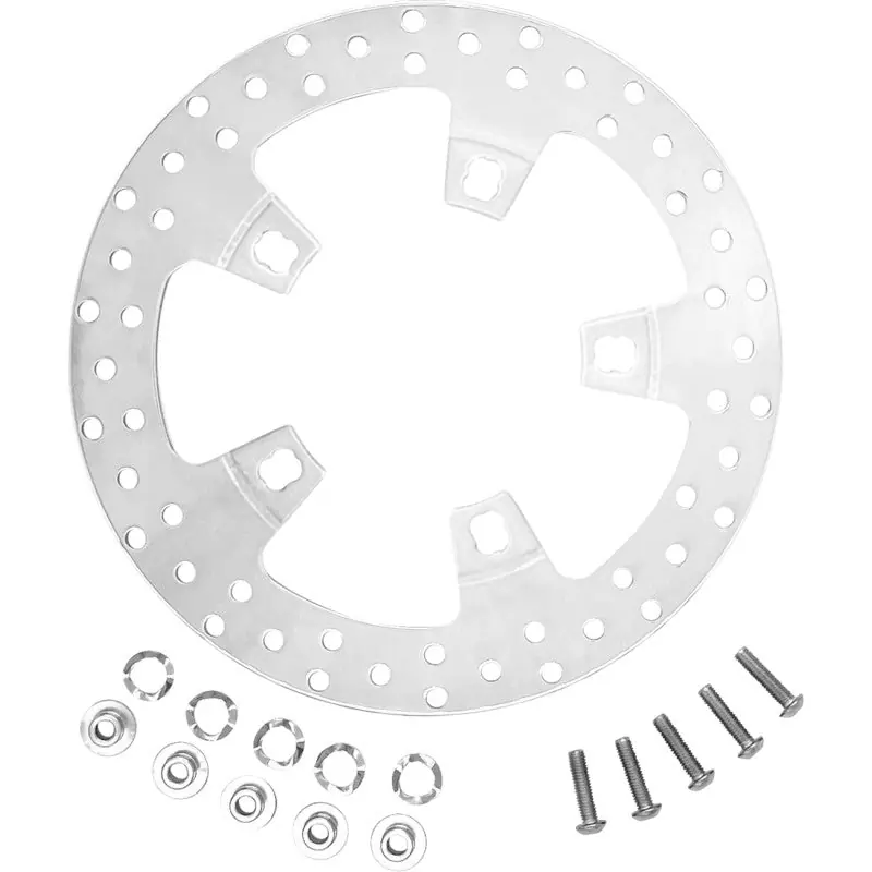 Coastal Moto CM-FR-320P Perimeter Rotor - 12.6in. - Front - Polished Trending