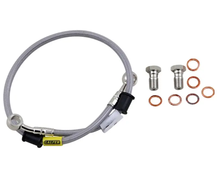Galfer Brakes FK003D890R-OLD Stainless Steel Rear Hydraulic Brake Line Special Offer