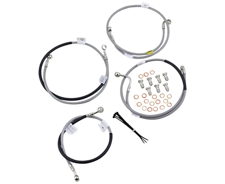Special Discount Galfer Brakes FK003D871-4-OLD Sportbike Stainless Steel Hydraulic Brak