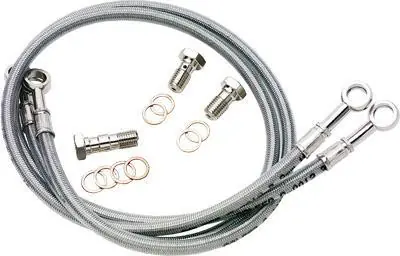 Galfer Brakes FK003D578R-OLD Metric Cruiser Stainless Steel Hydraulic Worldwide Shipping