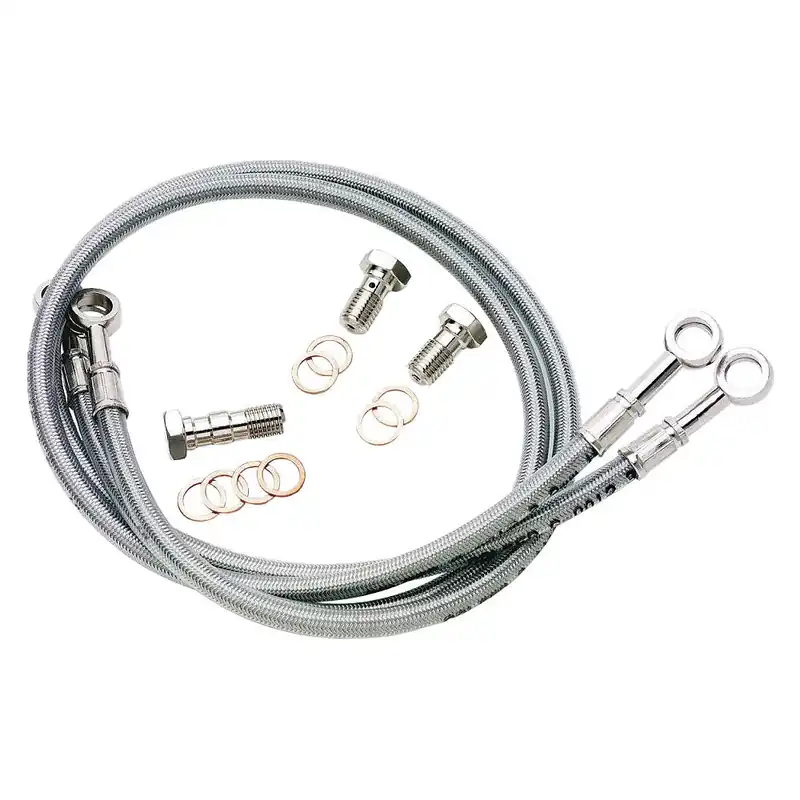 Galfer Brakes FK003D975-4-OLD Stainless Steel Front/Rear Hydraulic Bra Exclusive Offer