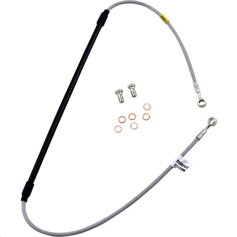 Genuine Galfer Brakes FK003D426-1-OLD Stainless Steel Front Hydraulic Brake Li