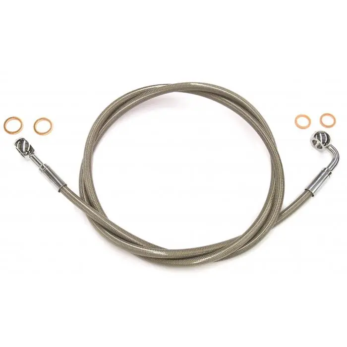 Magnum SSC0604-48 Clear Coated XR Stainless Front Brakeline Kit - 48in Buy Today