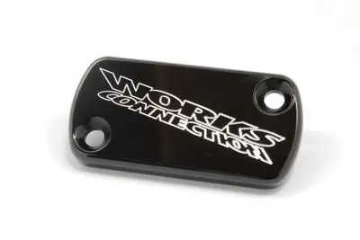 Works Connection 21-115 Front Master Cylinder Cover - Black Special Offer
