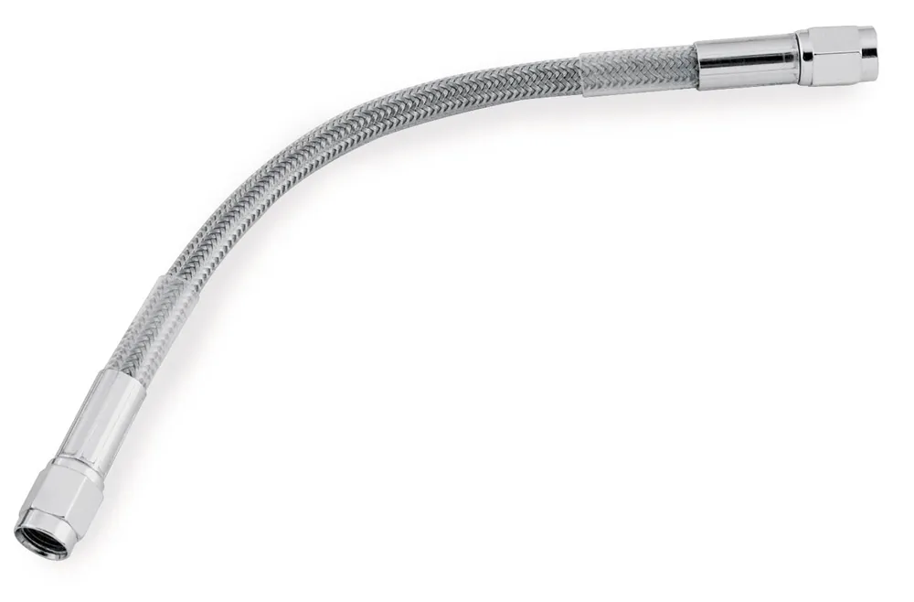 Exclusive Offer Goodridge D-80352 Universal DOT Clear Coat Brake Hose with Chrome Ends