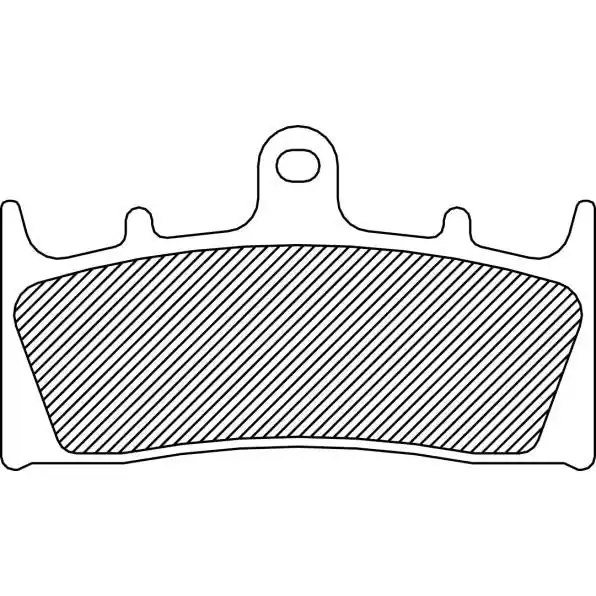 Deal Drag Specialties 1721-1367 Sintered Metal Brake Pads