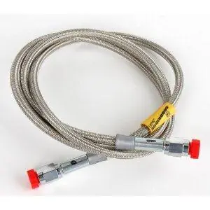 Express Delivery Goodridge 80375 Universal Clear Coat Brake Hose with Stainless Steel E