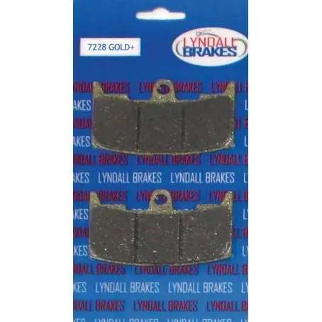 Lyndall Racing Brakes 7228-GPLUS Gold+ Brake Pads Free Delivery