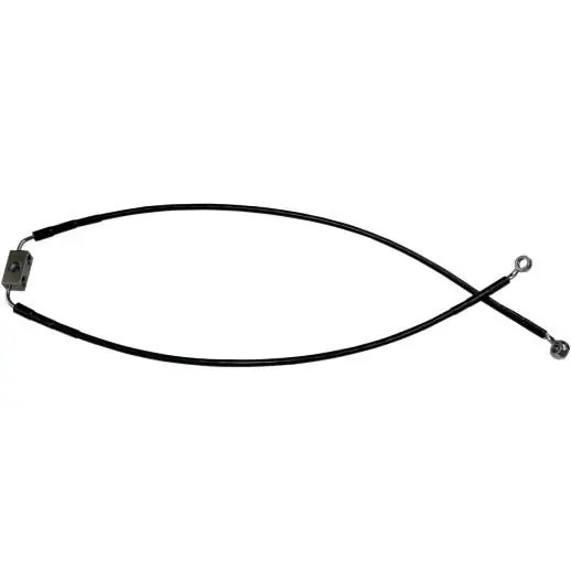 Drag Specialties 1741-3802 Black Vinyl Coated Extended Length ABS Stai No Minimum Order