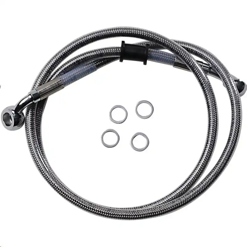 New Release Drag Specialties 1741-5841 Standard Length Front Stainless Steel Brake
