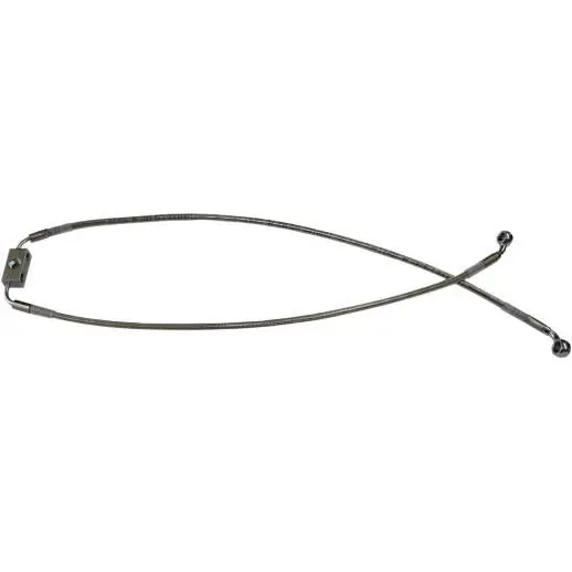 Budget Drag Specialties 1741-3775 Clear Coated Standard Length ABS Stainless