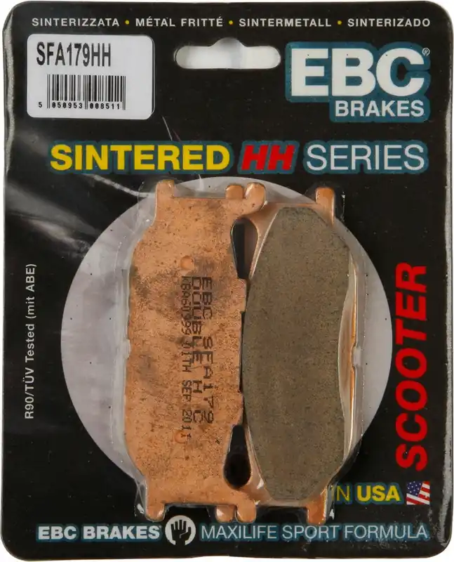 Same Day Shipping Ebc SFA179HH SFA Sintered Scooter Brake Pads