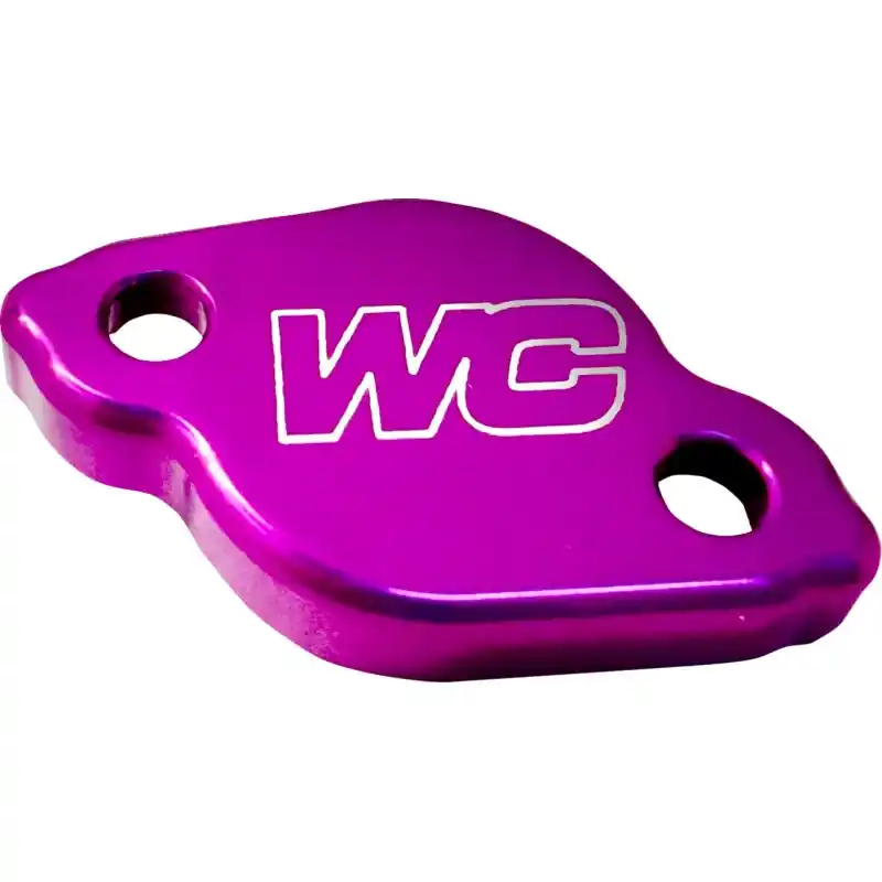 Get Yours Works Connection 21-P701 Rear Master Cylinder Cover - Purple
