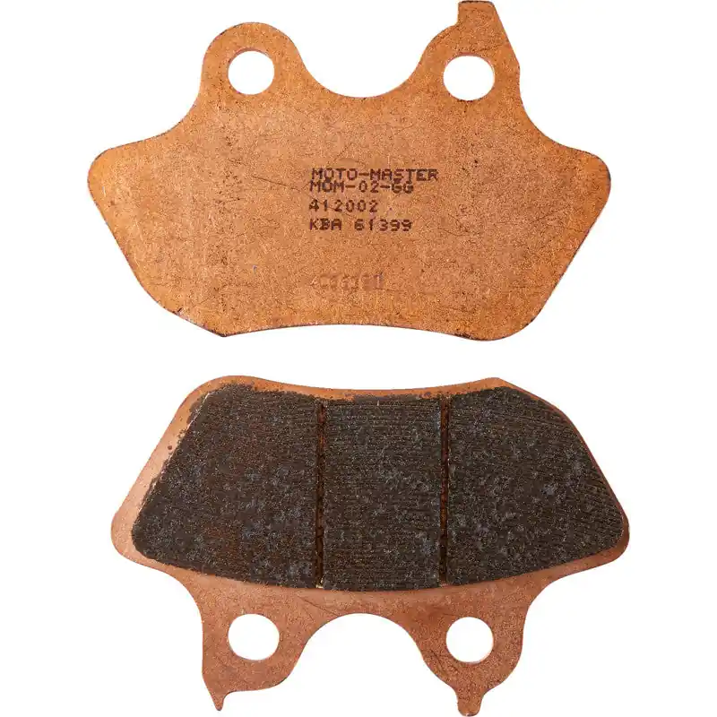 Express Delivery Moto-Master 412002-PU RoadPro Sintered Metal Rear Brake Pads