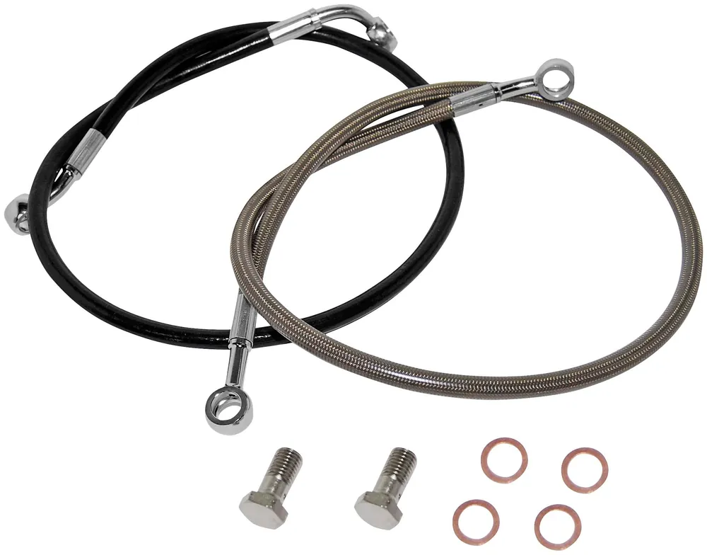 Price Cut Streamline TRX450-R-4SMOKE Brake Line Kit (+4in.) - Smoke