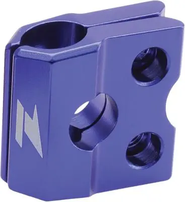 Zeta ZE92-4107 Brake Line Clamp - Blue Handmade