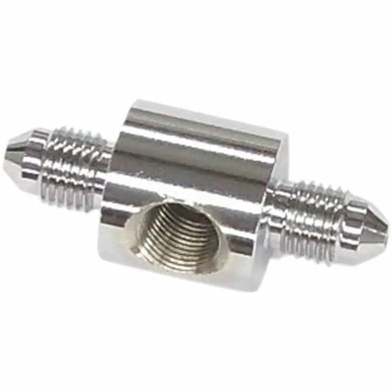 Markdown Magnum 1703-979 AN-3 Rear Switch Block Brake Line Fitting - Chrome