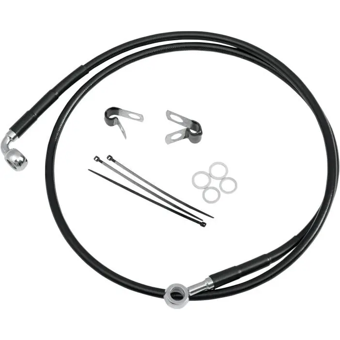 Flash Sale Drag Specialties 1741-2511 Extended Stainless Steel Front Brake Line K