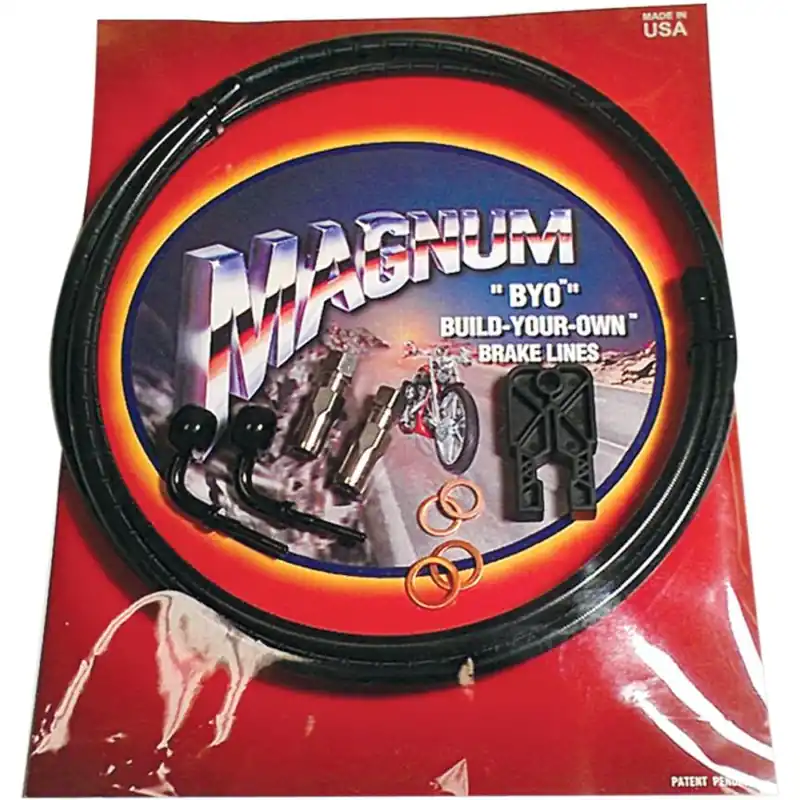 Magnum 496190A BYO Build-Your-Own DOT Single Disc Brake Line Kit with Direct From Manufacturer