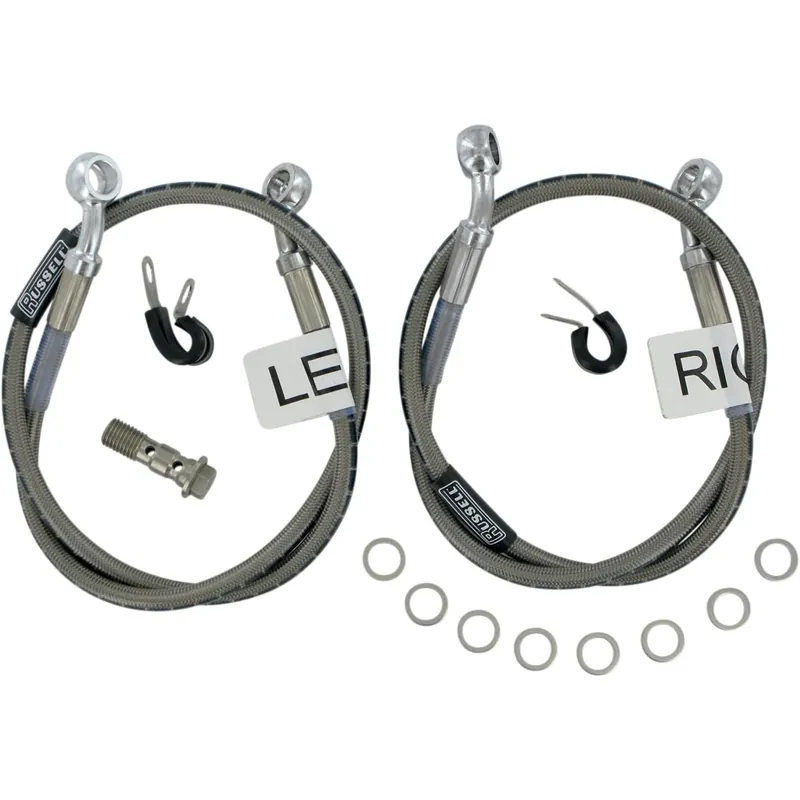 Russell R09552 Cycleflex Brake Line Two-Line Race Kit Brand New