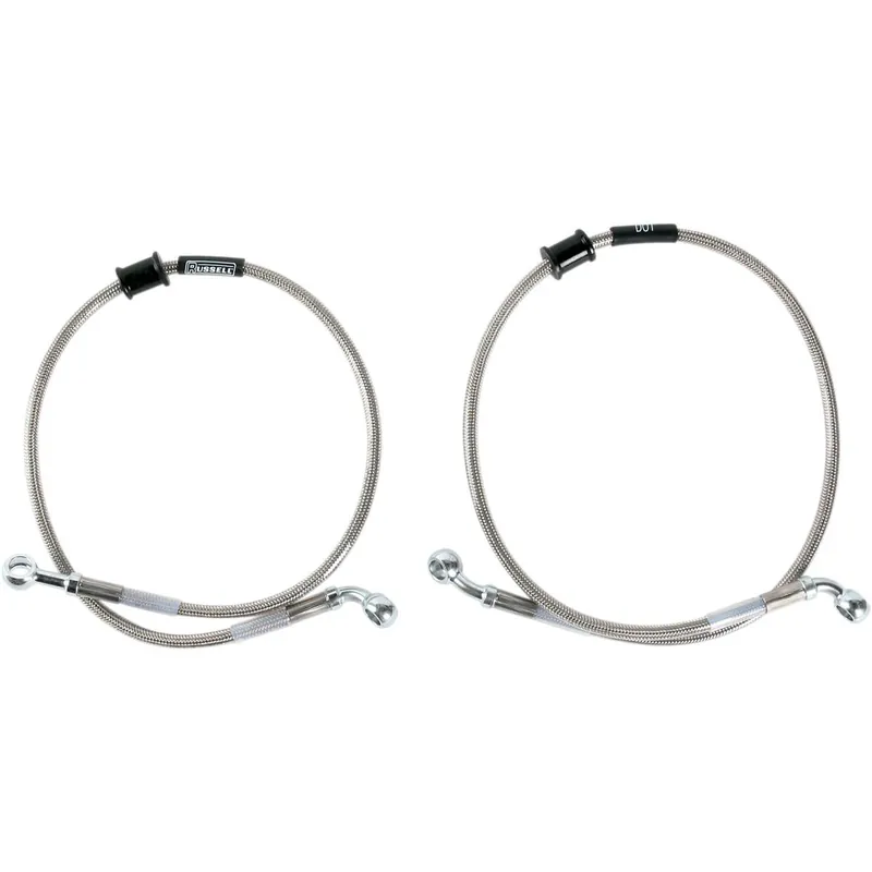 Shop Now Russell R09201 Cycleflex Brake Line Two-Line Race Kit
