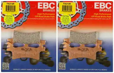 Low Price EBC Brake Pads FA314R (2 Packs - Enough for 2 Rotors)