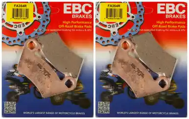 Fresh Stock EBC Brake Pads FA354R (2 Packs - Enough for 2 Rotors)