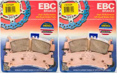 Low Price EBC Brake Pads FA702R (2 Packs - Enough for 2 Rotors)
